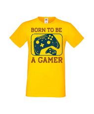 Мъжка Геймърска Тениска Gamer Born To Be A Gamer