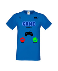 Мъжка Геймърска Тениска Gamer Game Is Calling