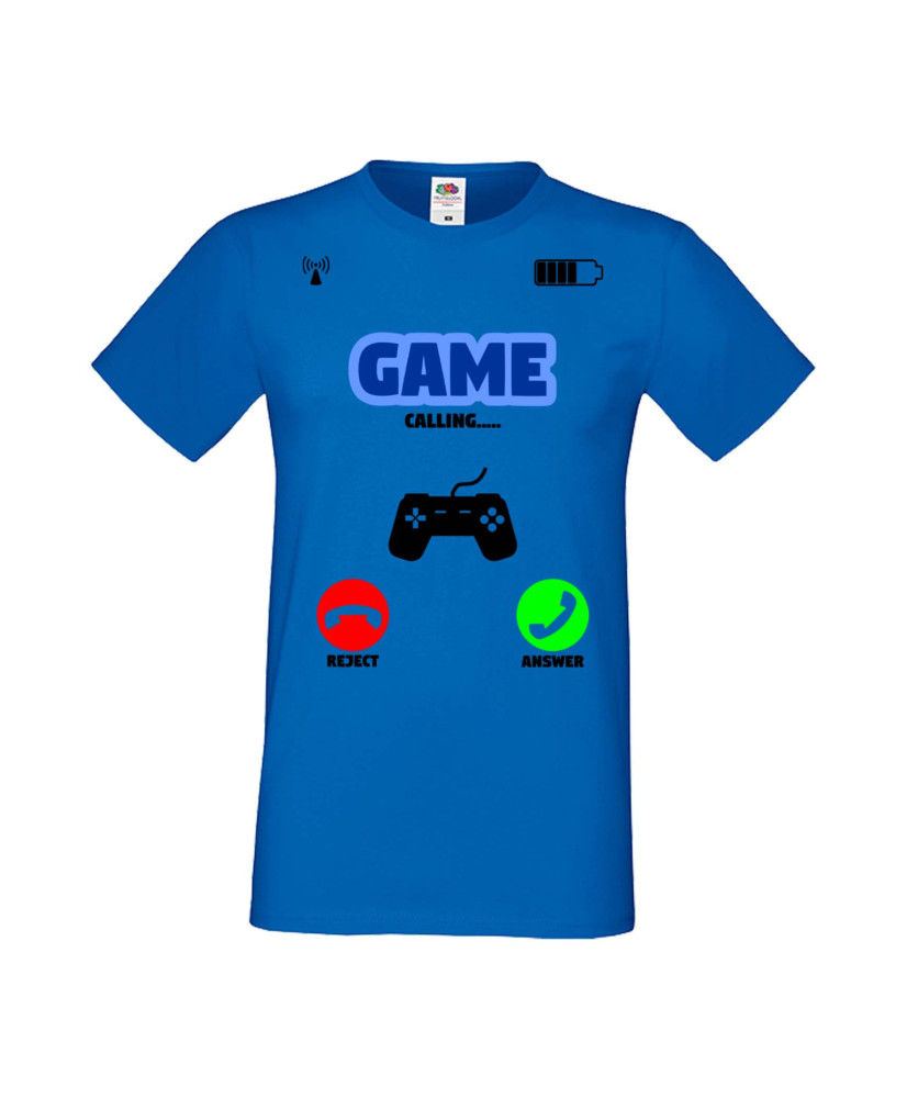 Мъжка Геймърска Тениска Gamer Game Is Calling Мъжка Геймърска Тениска Gamer Game Is Calling