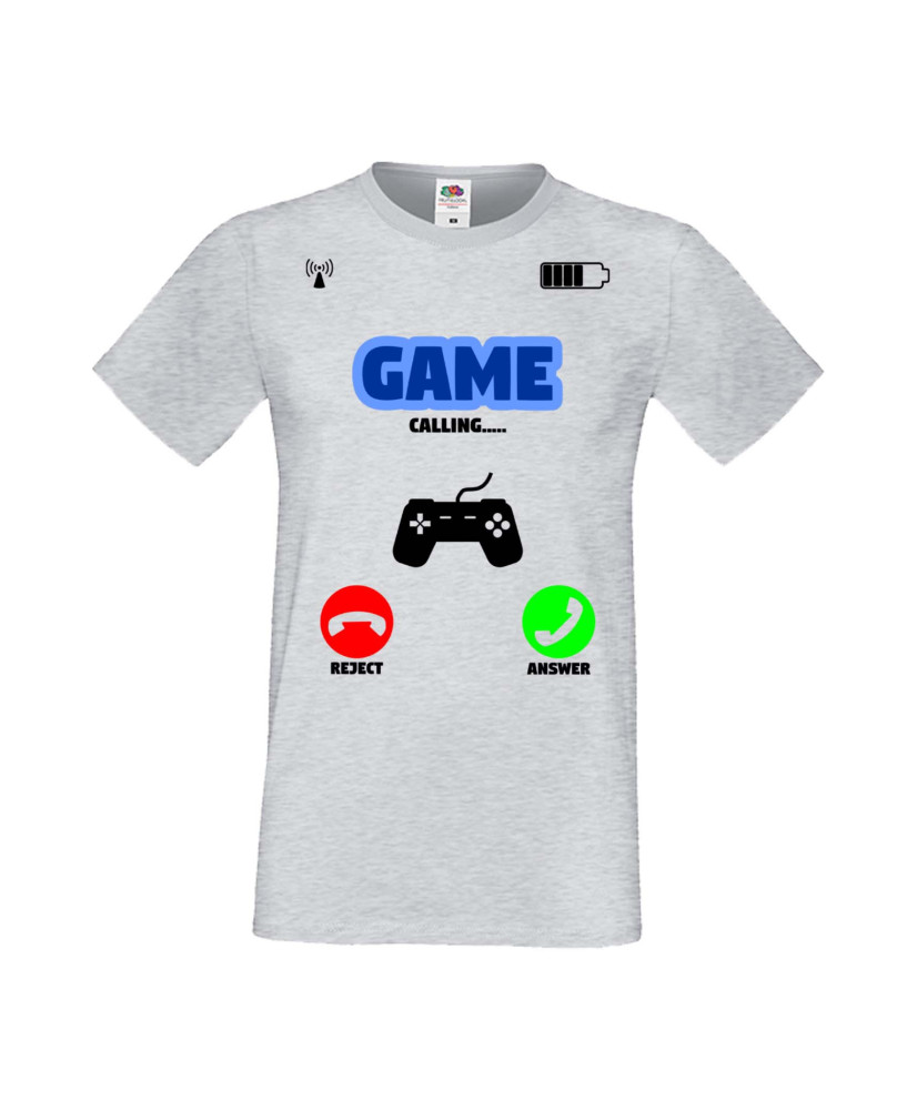 Мъжка Геймърска Тениска Gamer Game Is Calling Мъжка Геймърска Тениска Gamer Game Is Calling