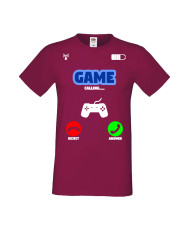 Мъжка Геймърска Тениска Gamer Game Is Calling