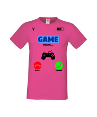 Мъжка Геймърска Тениска Gamer Game Is Calling