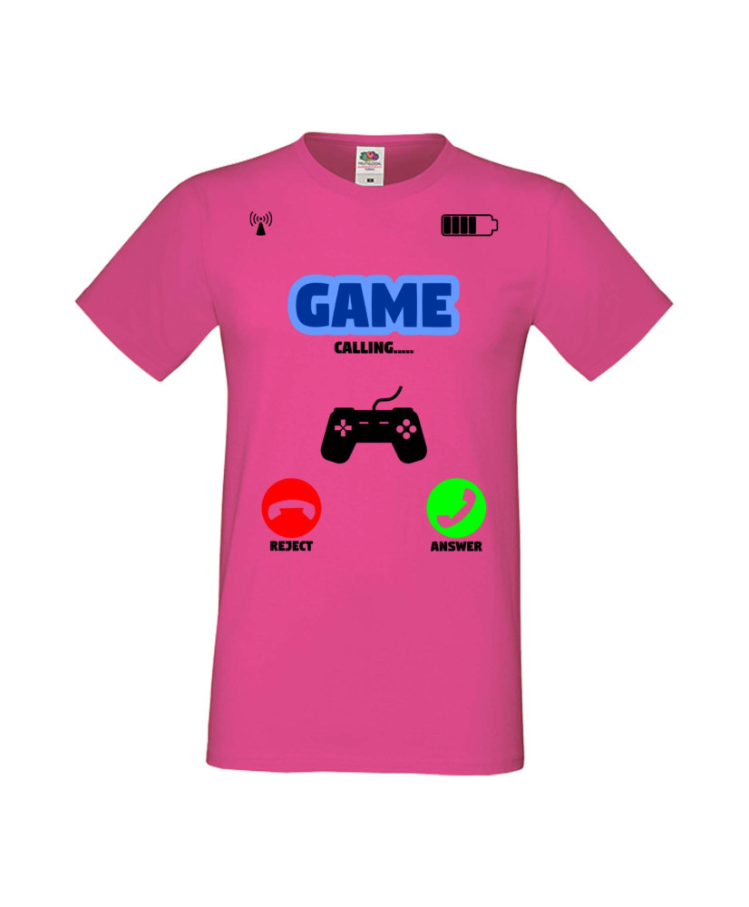 Мъжка Геймърска Тениска Gamer Game Is Calling Мъжка Геймърска Тениска Gamer Game Is Calling