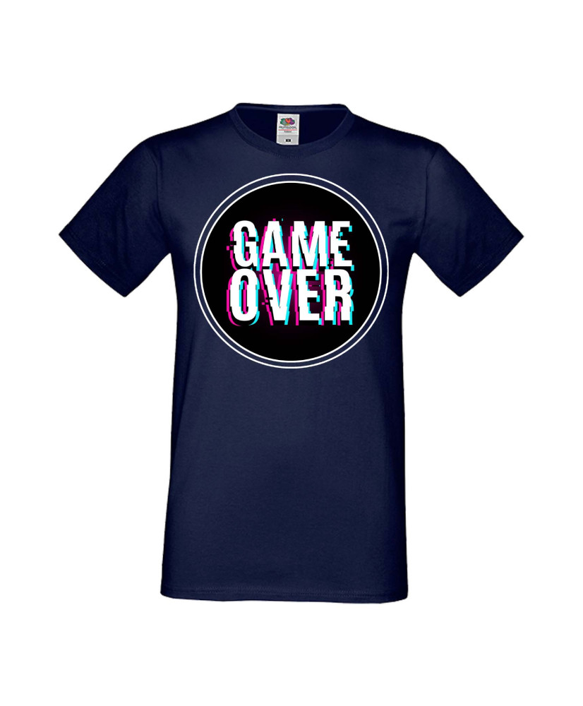 Мъжка Геймърска Тениска Gamer Game Over 02 Мъжка Геймърска Тениска Gamer Game Over 02