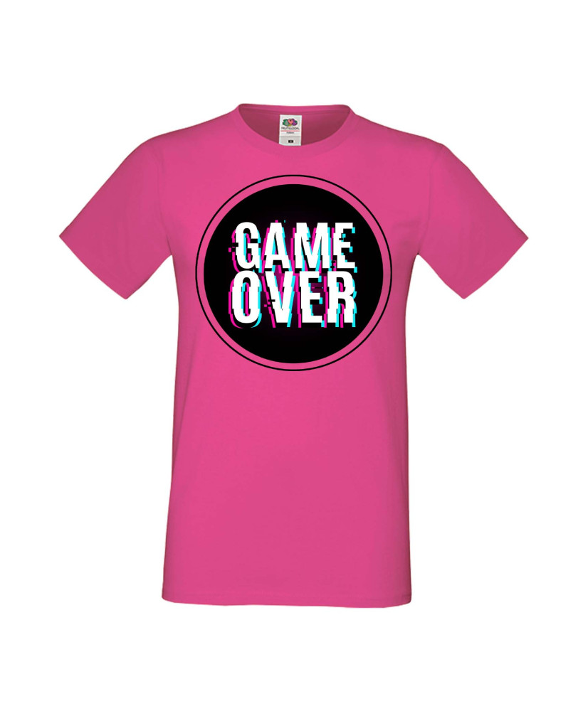 Мъжка Геймърска Тениска Gamer Game Over 02 Мъжка Геймърска Тениска Gamer Game Over 02
