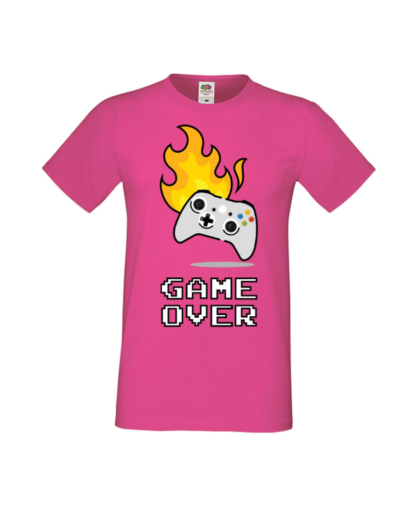 Мъжка Геймърска Тениска Gamer Game Over 03 Мъжка Геймърска Тениска Gamer Game Over 03