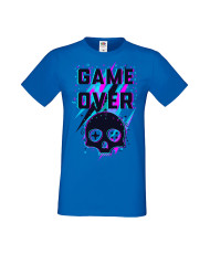 Мъжка Геймърска Тениска Gamer Game Over 04