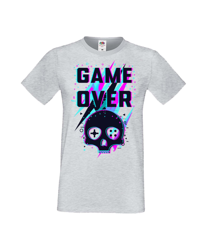 Мъжка Геймърска Тениска Gamer Game Over 04 Мъжка Геймърска Тениска Gamer Game Over 04