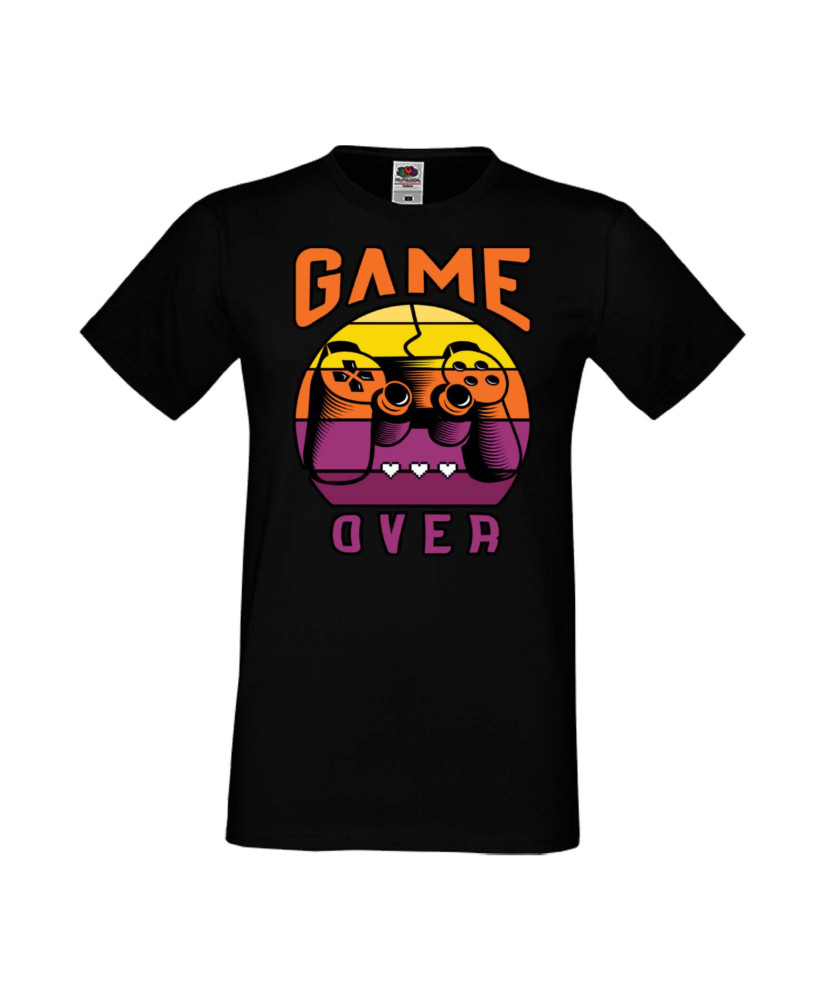 Мъжка Геймърска Тениска Gamer Game Over 05 Мъжка Геймърска Тениска Gamer Game Over 05