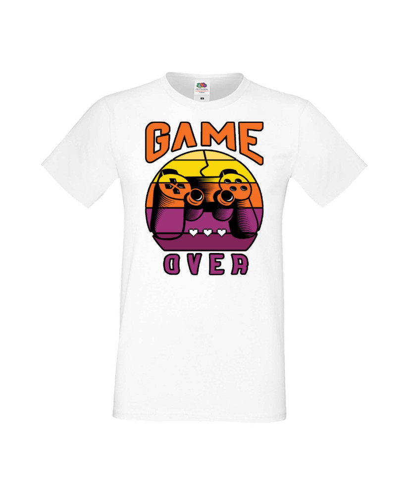 Мъжка Геймърска Тениска Gamer Game Over 05 Мъжка Геймърска Тениска Gamer Game Over 05
