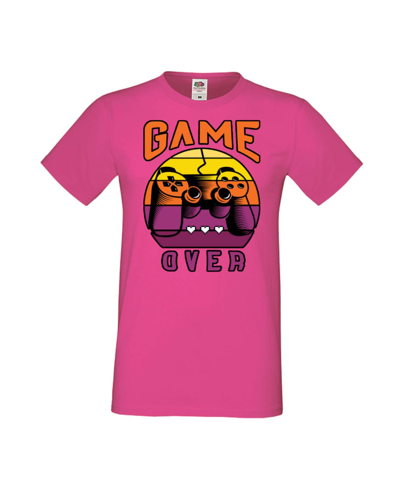 Мъжка Геймърска Тениска Gamer Game Over 05 Мъжка Геймърска Тениска Gamer Game Over 05