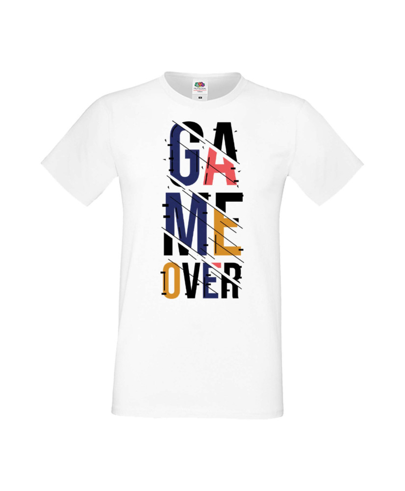 Мъжка Геймърска Тениска Gamer Game Over 06 Мъжка Геймърска Тениска Gamer Game Over 06