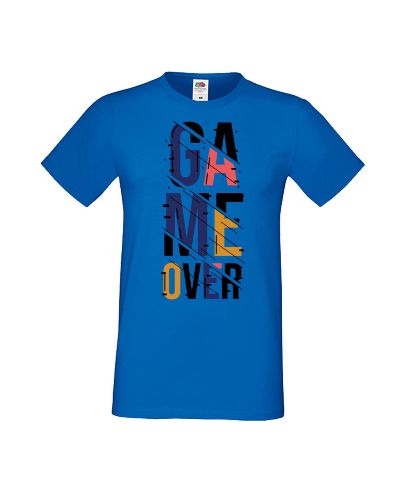 Мъжка Геймърска Тениска Gamer Game Over 06 Мъжка Геймърска Тениска Gamer Game Over 06