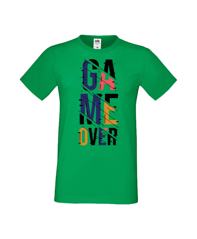 Мъжка Геймърска Тениска Gamer Game Over 06 Мъжка Геймърска Тениска Gamer Game Over 06
