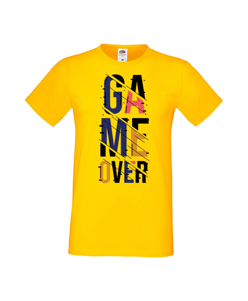 Мъжка Геймърска Тениска Gamer Game Over 06 Мъжка Геймърска Тениска Gamer Game Over 06