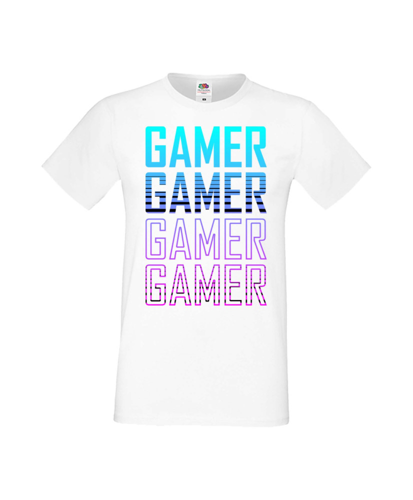 Мъжка Геймърска Тениска Gamer Gamer Gamer Gamer 1 Мъжка Геймърска Тениска Gamer Gamer Gamer Gamer 1