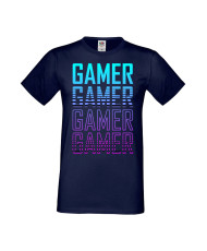 Мъжка Геймърска Тениска Gamer Gamer Gamer Gamer 1