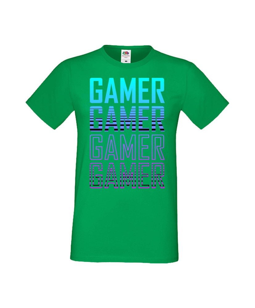 Мъжка Геймърска Тениска Gamer Gamer Gamer Gamer 1 Мъжка Геймърска Тениска Gamer Gamer Gamer Gamer 1