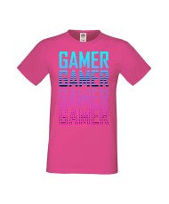 Мъжка Геймърска Тениска Gamer Gamer Gamer Gamer 1