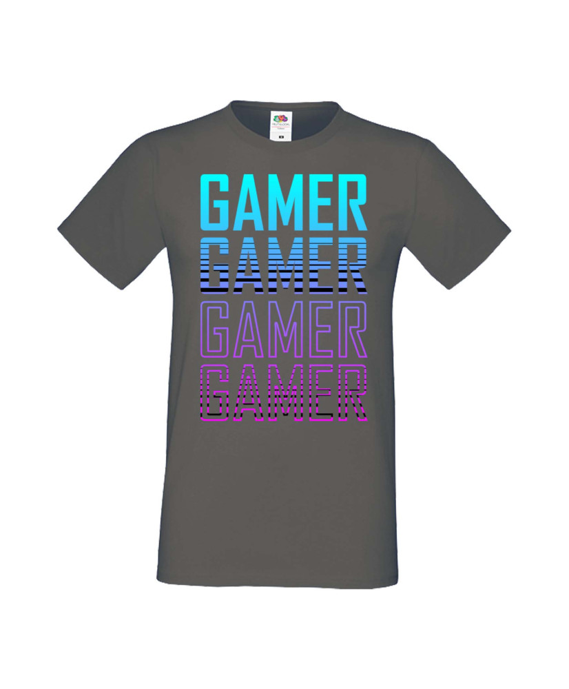 Мъжка Геймърска Тениска Gamer Gamer Gamer Gamer 1 Мъжка Геймърска Тениска Gamer Gamer Gamer Gamer 1