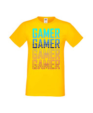 Мъжка Геймърска Тениска Gamer Gamer Gamer Gamer 1