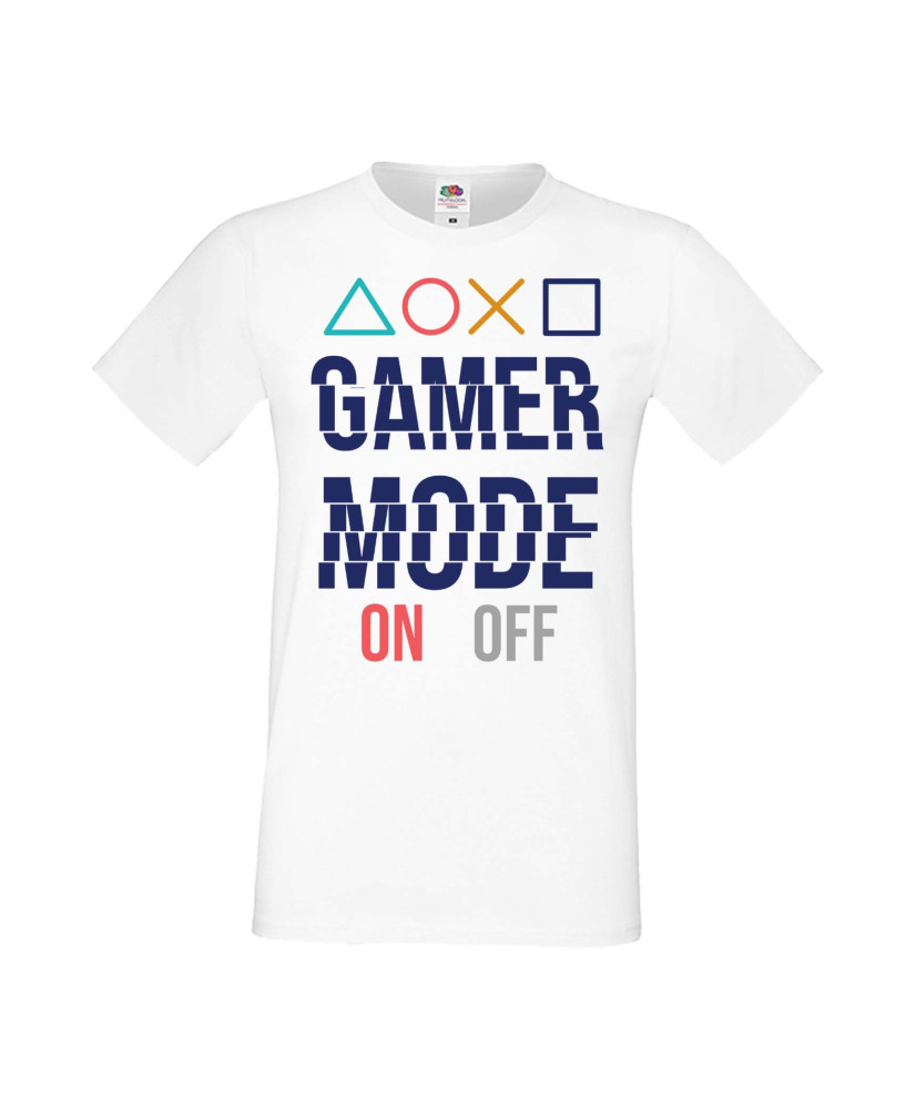 Мъжка Геймърска Тениска Gamer Gamer Mode On 2 Мъжка Геймърска Тениска Gamer Gamer Mode On 2