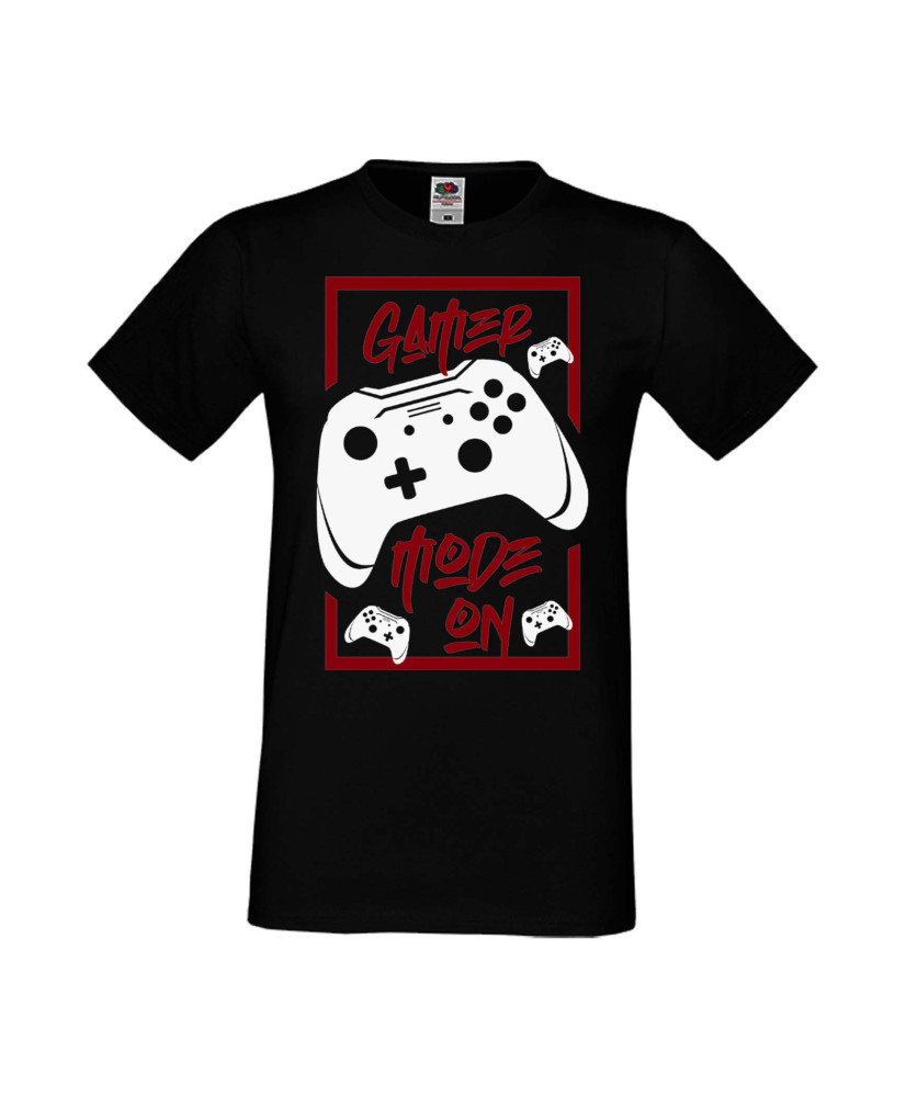 Мъжка Геймърска Тениска Gamer Gamer Mode On Мъжка Геймърска Тениска Gamer Gamer Mode On
