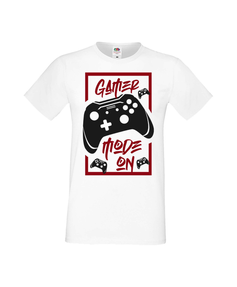 Мъжка Геймърска Тениска Gamer Gamer Mode On Мъжка Геймърска Тениска Gamer Gamer Mode On
