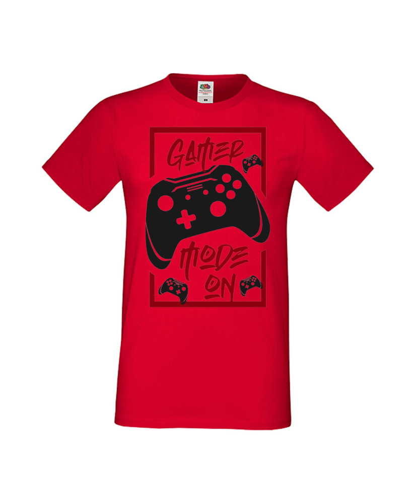 Мъжка Геймърска Тениска Gamer Gamer Mode On Мъжка Геймърска Тениска Gamer Gamer Mode On