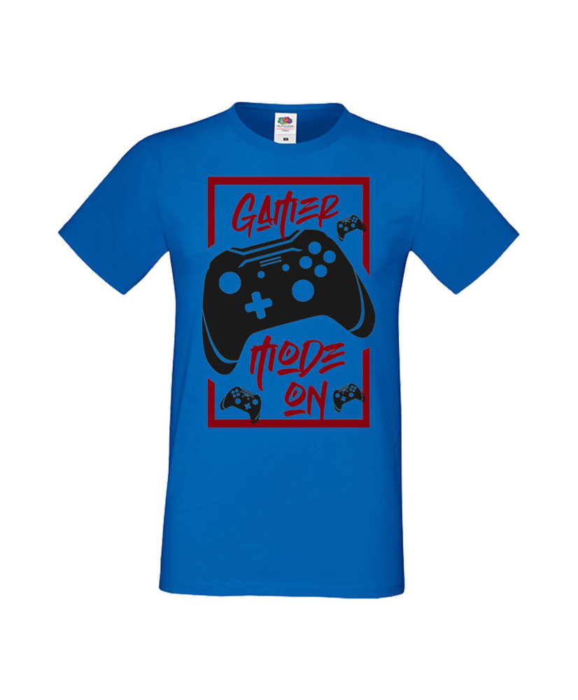 Мъжка Геймърска Тениска Gamer Gamer Mode On