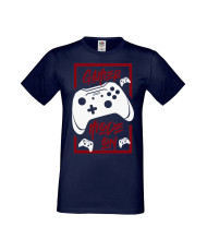 Мъжка Геймърска Тениска Gamer Gamer Mode On