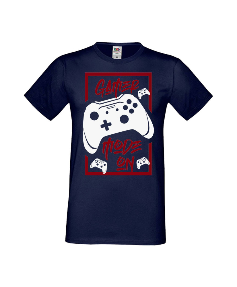 Мъжка Геймърска Тениска Gamer Gamer Mode On Мъжка Геймърска Тениска Gamer Gamer Mode On