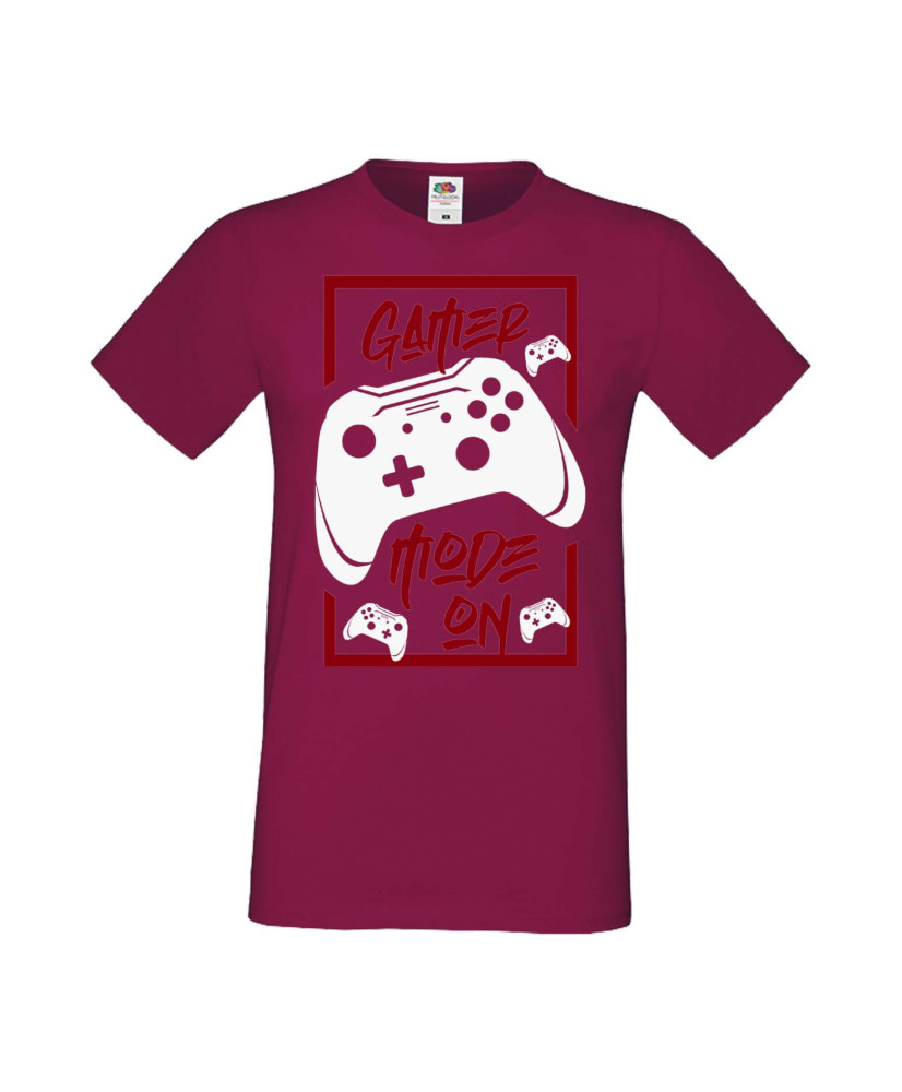Мъжка Геймърска Тениска Gamer Gamer Mode On Мъжка Геймърска Тениска Gamer Gamer Mode On