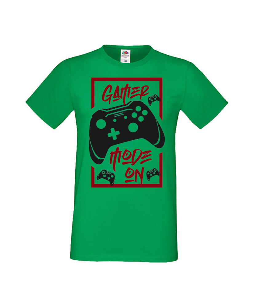 Мъжка Геймърска Тениска Gamer Gamer Mode On Мъжка Геймърска Тениска Gamer Gamer Mode On