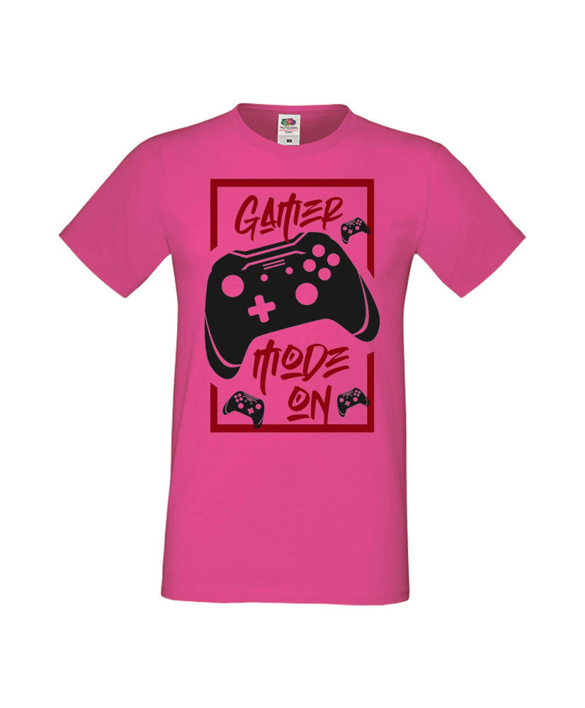 Мъжка Геймърска Тениска Gamer Gamer Mode On