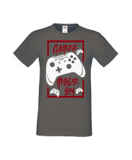 Мъжка Геймърска Тениска Gamer Gamer Mode On