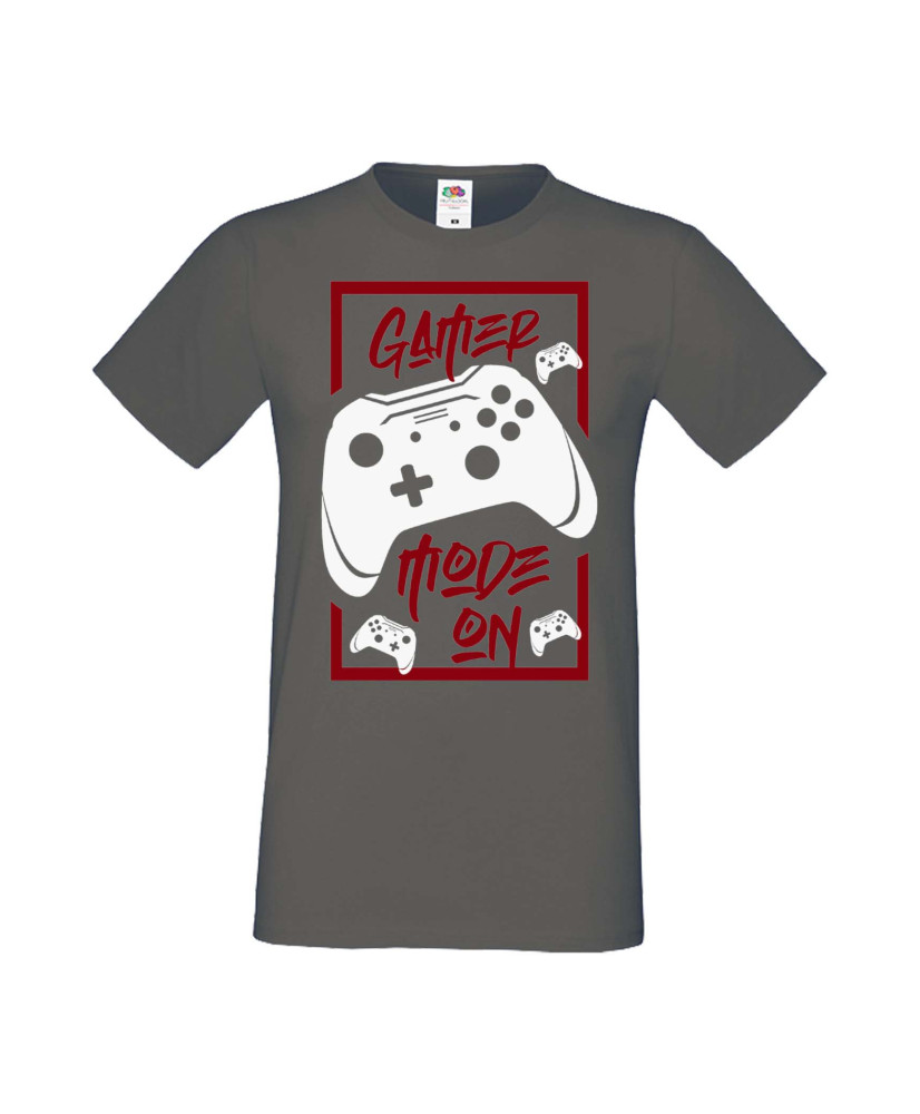 Мъжка Геймърска Тениска Gamer Gamer Mode On