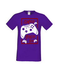 Мъжка Геймърска Тениска Gamer Gamer Mode On
