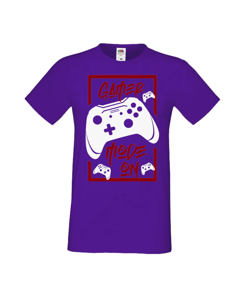 Мъжка Геймърска Тениска Gamer Gamer Mode On Мъжка Геймърска Тениска Gamer Gamer Mode On