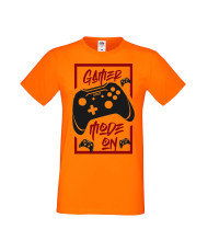 Мъжка Геймърска Тениска Gamer Gamer Mode On