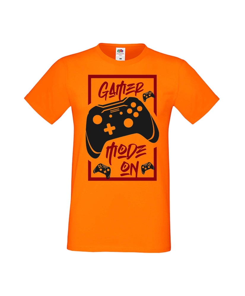 Мъжка Геймърска Тениска Gamer Gamer Mode On