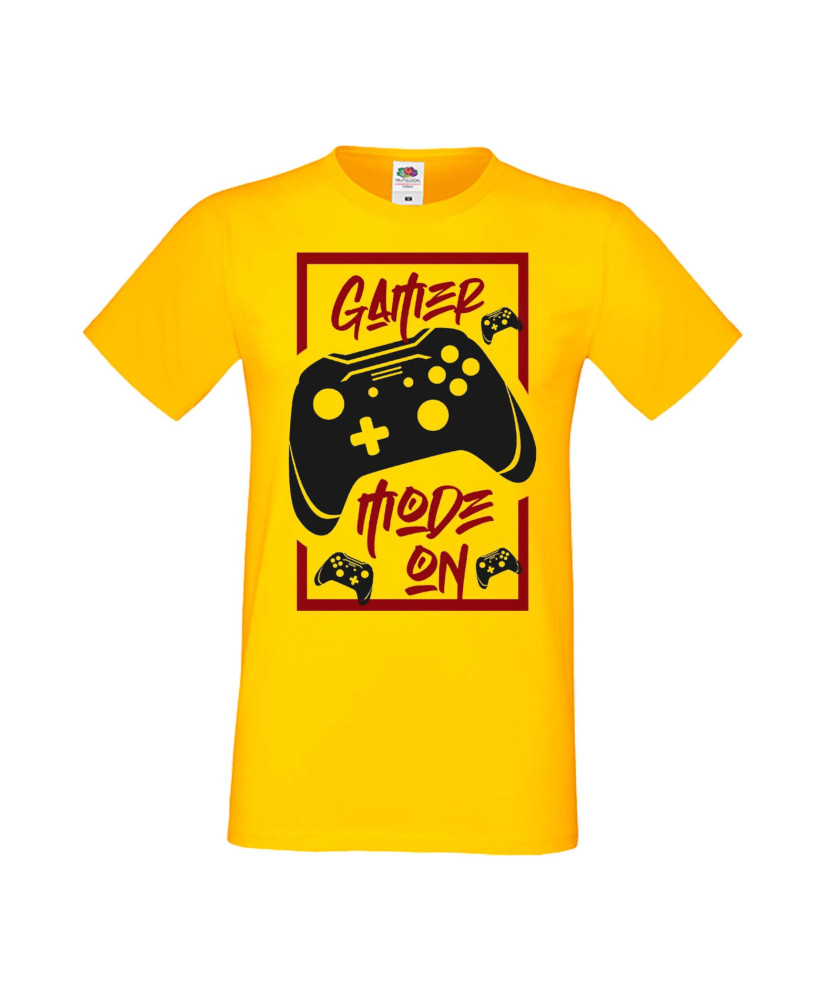 Мъжка Геймърска Тениска Gamer Gamer Mode On Мъжка Геймърска Тениска Gamer Gamer Mode On