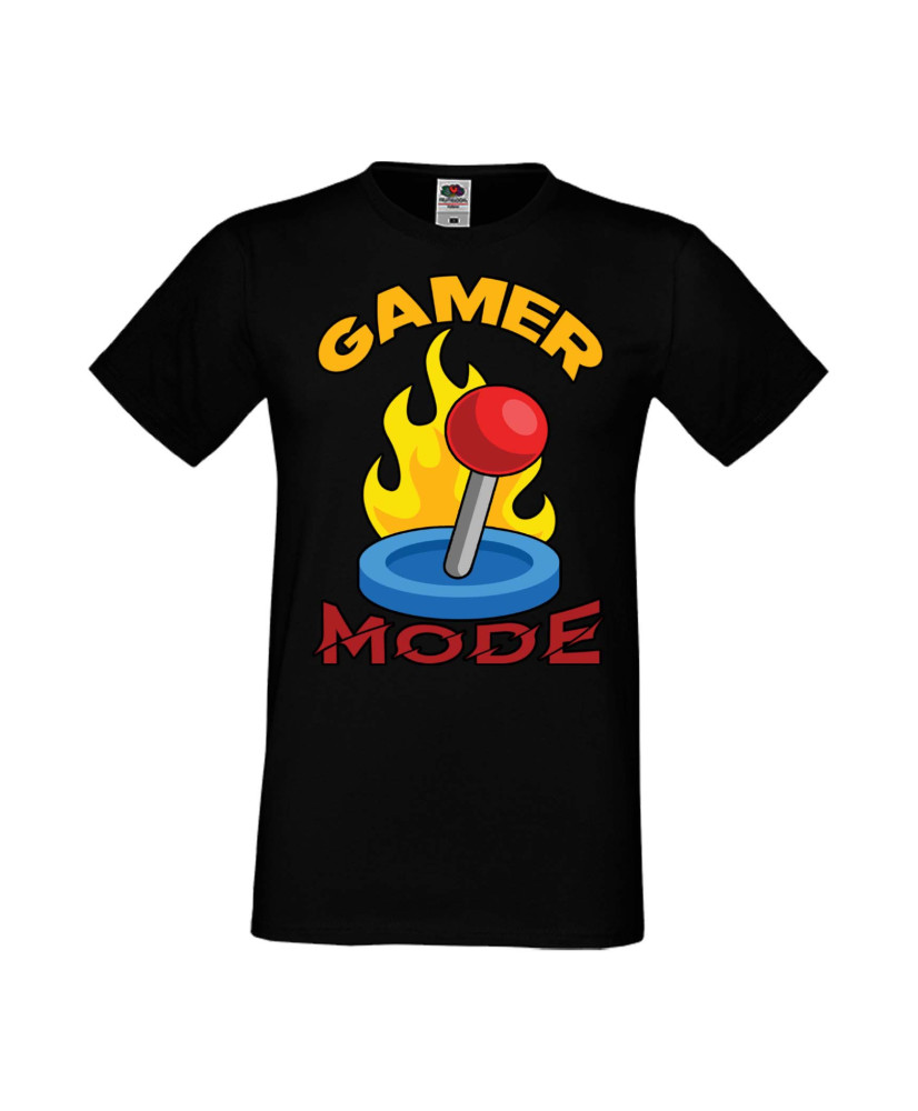 Мъжка Геймърска Тениска Gamer Gamer Mode