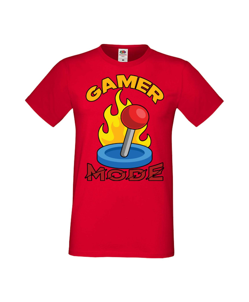 Мъжка Геймърска Тениска Gamer Gamer Mode
