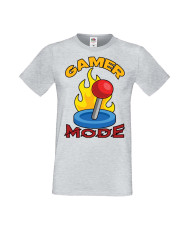 Мъжка Геймърска Тениска Gamer Gamer Mode