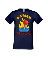 Мъжка Геймърска Тениска Gamer Gamer Mode