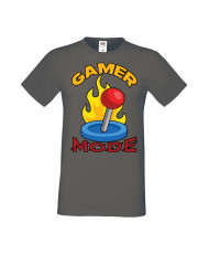 Мъжка Геймърска Тениска Gamer Gamer Mode