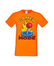 Мъжка Геймърска Тениска Gamer Gamer Mode
