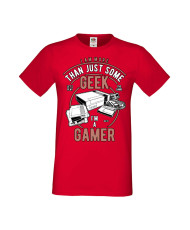 Мъжка Геймърска Тениска Gamer Geek Gamer