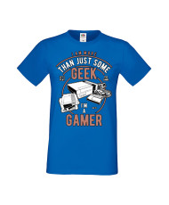 Мъжка Геймърска Тениска Gamer Geek Gamer